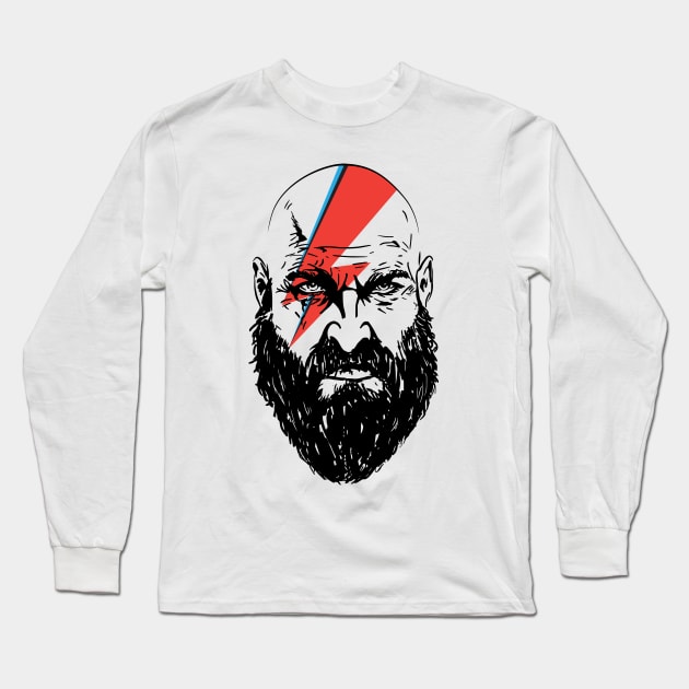 Kratos 3 Long Sleeve T-Shirt by keithmagnaye